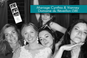 Photobooth - Mariage Cynthia & Vianney @ Domaine du Réveillon (58)
